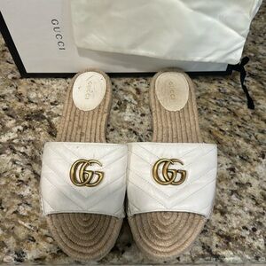 Gucci Napa Charlotte Great White Slides
